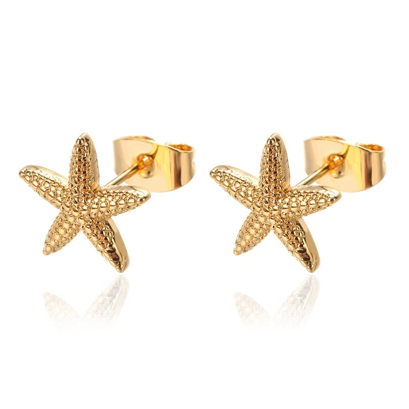 Pendientes Estrella de Mar - SEYCHELLES