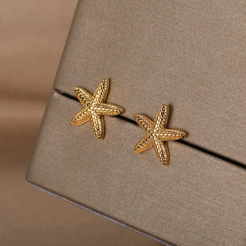 Pendientes Estrella de Mar - SEYCHELLES