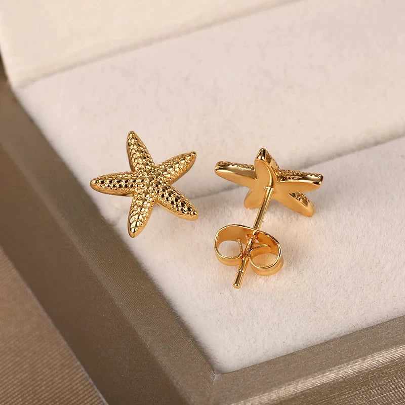Pendientes Estrella de Mar - SEYCHELLES