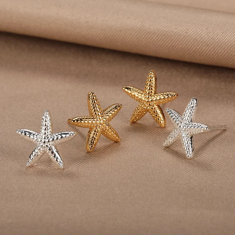 Pendientes Estrella de Mar - SEYCHELLES