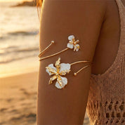 Bracelet Fleurs Spirale - NAWARA