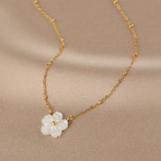 Collar Flor de Nácar - SEYCHELLES