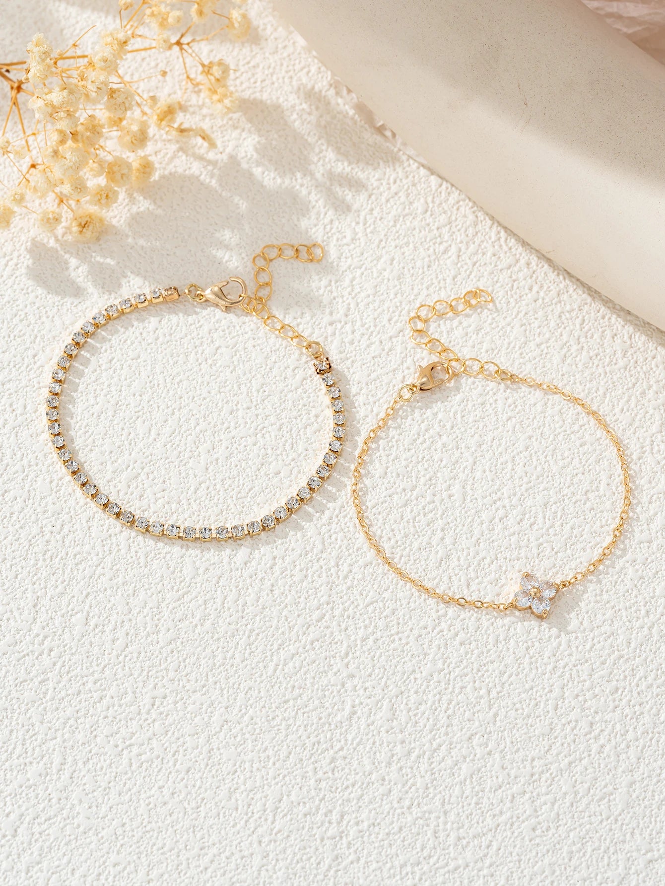 Duo Bracelets - CRISTAL & ZIRCON