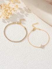 Duo Bracelets - CRISTAL & ZIRCON