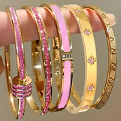 Set de 5 Pulseras - CRISTAL & ZIRCON