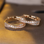Aros Trenzados con Circonitas - CRISTAL & ZIRCON
