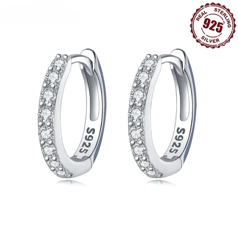 Aros Plata 925 - CRISTAL & ZIRCON