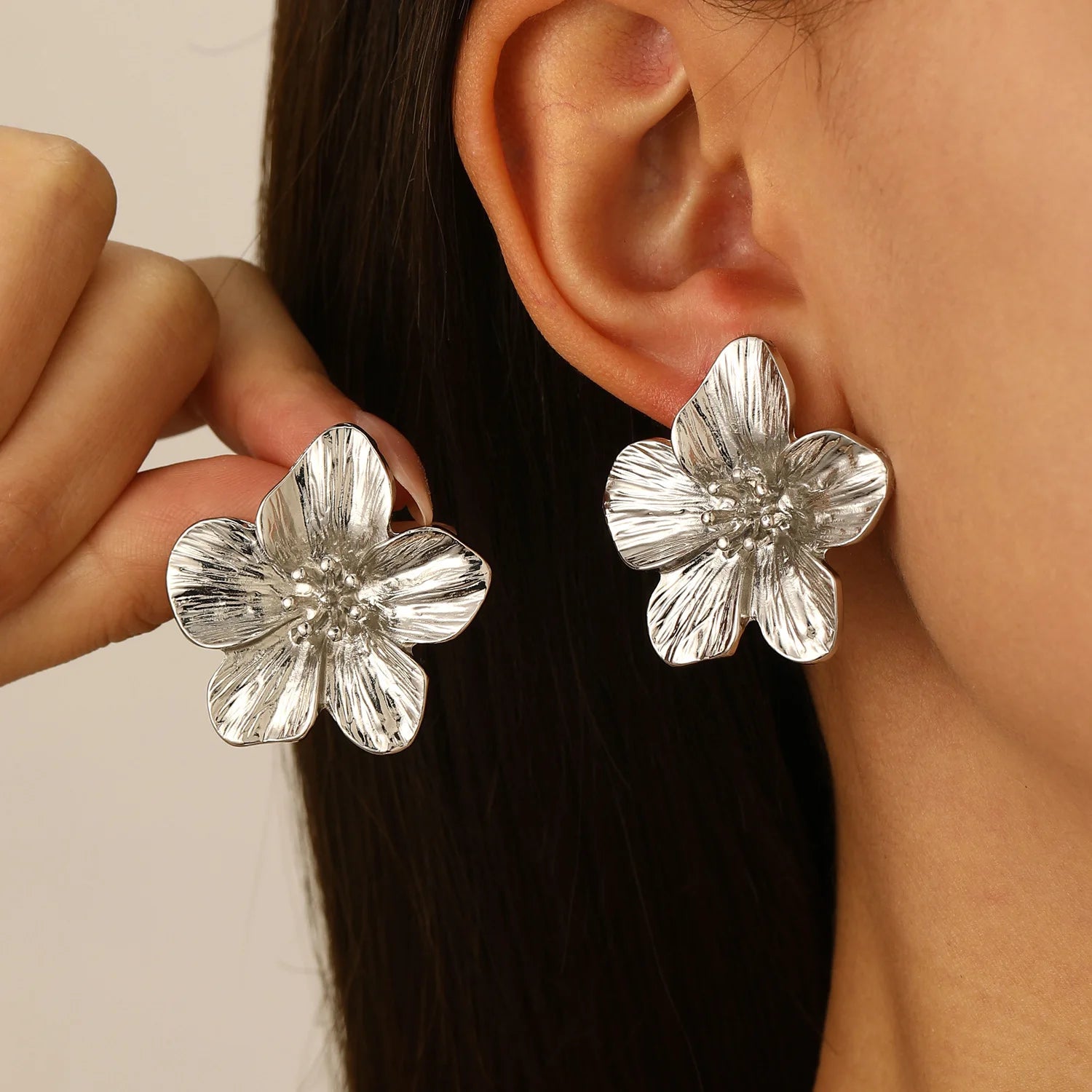 Pendientes Flor Delicada - NAWARA